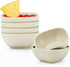 Homienly Soy Sauce Dishes, Wheat Straw Small Bowls Set of 6-4.5 OZ Unbreakable Dipping Bowls for Side Dish