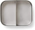 Stainless Steel Bento Box Lunch and Snack Container for Kids and Adults, 2 Sections for Meal Prep