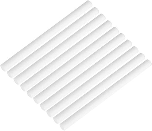 Filter Cotton Sticks - 10 Pack Refill Replacement Wicks for Mini USB Humidifier & Diffusers (8 x 123mm)