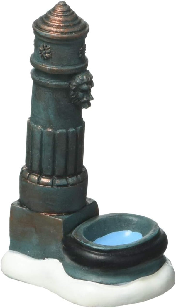 Department 56 Classic Christmas Fountain Figurine Village Accessory - Multicolor