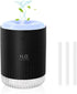 SZO Colorful Mini Humidifier, USB Rechargeable, 4 Modes Super Quiet, Suitable for Travel Office Family - Black