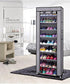 Generic 9 (22.83 11.4 63) 9 Tiers Shoe Rack Organizer, Free Standing Shoe Cabinet Storage Shelf Holder with Non-Woven