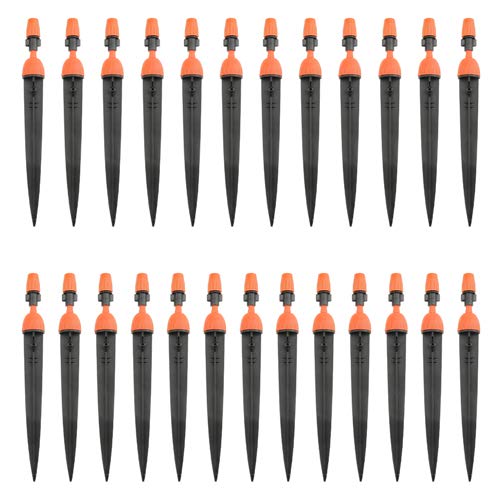 XINGYHENG 50Pcs (25Pairs) 360 Degree Adjustable Misting Drippers for Irrigation System