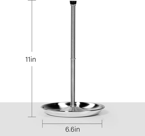 Wine Decanter Drying Stand with Silicone Head, Detachable Shelf Rack Holder with Drip Catching Base (Decanter Not
