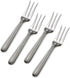 Mikasa 5148180 Stainless Steel Cocktail Fork Set of 4, Italian Countryside