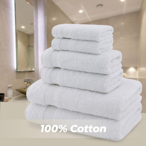 American Bath Towels 100% 6 Set, 2 2 2 Cotton Piece Turkish Towel Ultra Soft Absorbent Bathroom Towels, Bath Towel Hand