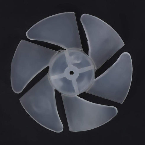 10Pcs Mini Plastic Fan Blades, Small Power Hair Dryer Fan Leaves Motor Accessories Replacement