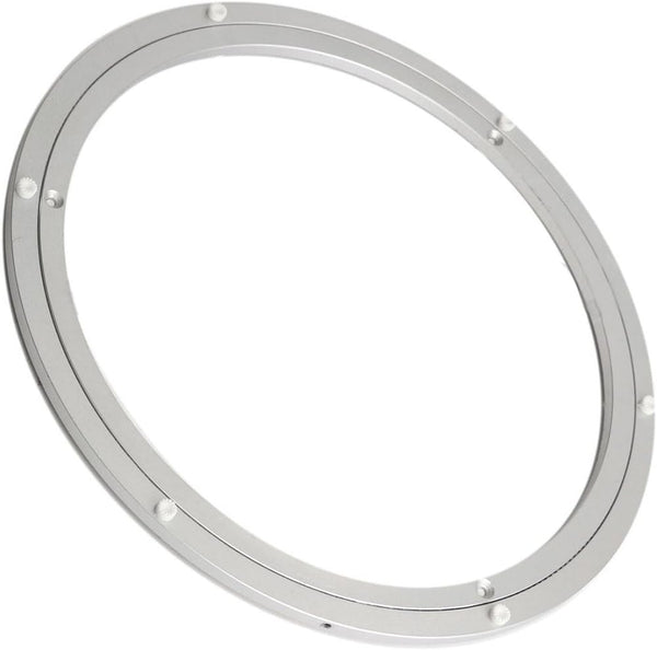 Heavy Duty Aluminum Lazy Susan Rotating Turntable Bearing Swivel Plate for Dining Table (18 inch (12mm))
