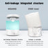 Megawise Cool Mist Humidifier with 2L Capacity, Top Refill Design, High Mist Output, 7 Color Night Light
