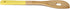Home Basics Bamboo Cooking Utensils Set, 6-Piece with Color Handles, 2.5" x 12" x .25"
