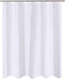 N&Y HOME RV Shower Curtain or Liner Fabric 60 x 64 inches, White Bathroom Curtains with Grommets
