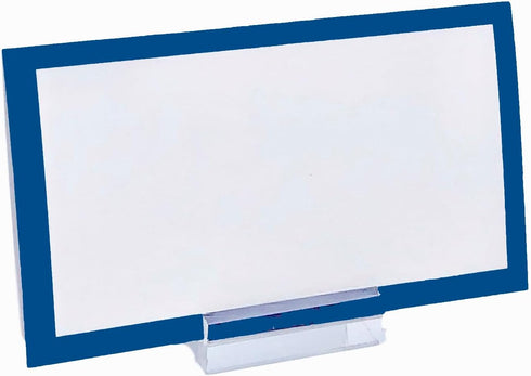Tented Place Cards - 50 Pack Folded Cards for Weddings, Buffet Labels, Banquet Tables, Cocktail Parties, Name Cards