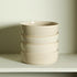 4-Piece Set Stone Lain Eden Pasta Bowl Stoneware, Beige