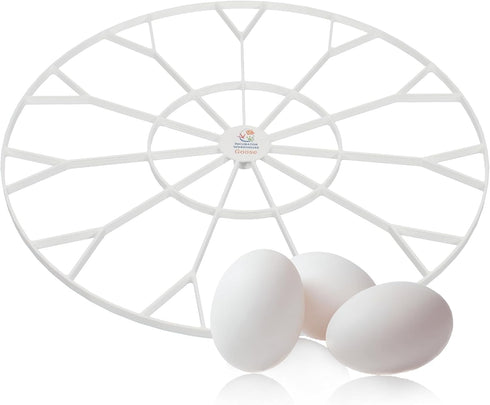 Incubator Warehouse Egg Trays for 11 Large (Goose/Turkey) Eggs - Durable Egg Tray for