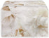 White Peony Flower Toaster Dust Cover, Polyester Fabric, 2/4 Slice, Dust and Fingerprint Protection, Machine Washable