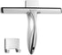 NETANY Shower Squeegee, 10-Inch Silver Stainless Steel Squeegee for Bathroom, Shower Doors, Mirrors, Tiles