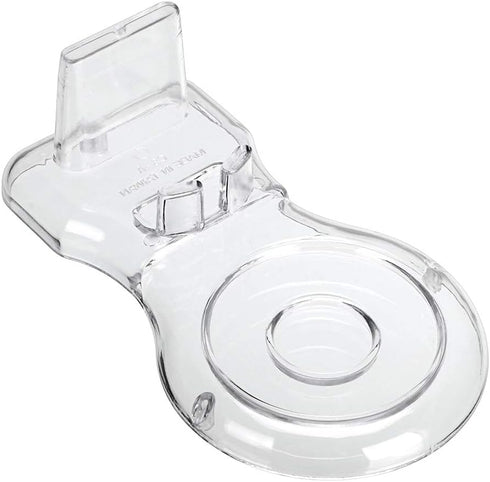 Hipiwe Acrylic Tea Cup Saucer Display Stands, Clear Dinnerware Easel Stand, Pack of 8