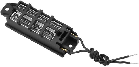 12V 50W PTC Ceramic Air Heater, Automatic Constant Temperature Electric Heater with Bracket
