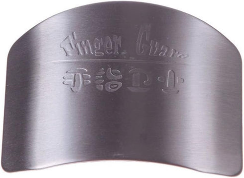 Stainless Steel Adjustable Finger Guard - Safe for Cutting Vegetables and Food
