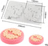 Flower Cloud Shaped Donut Silicone Mold, DIY Chocolate Baking Tools, Cake Decoration Accessories Bakeware