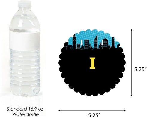 1st Big Dot of Happiness Bam Superhero Birthday Highchair Decor - I Am One - First Birthday High Chair Banner