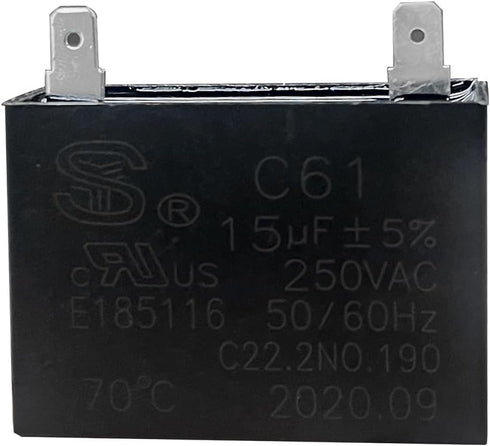 297286803 for Frigidaire Electrolux Refrigerator Run Capacitor Freezers 297286804 218909915 216985001 Replacement Parts
