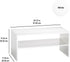 ClosetMaid #8993 24in. Stackable Wide Horizontal Organizer, White