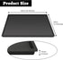 PIVBY Silicone Mat Under Coffee Machine With Lip Coffee Maker Appliance Automatic Machines Espresso Accessory Black Multifunctional Rubber Base Mat (18.9 x 11.8) by Ezebesta
