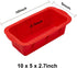 SOV Silicone Bread Loaf Pan, 10 x 5 Inch, Set of 2 Non-Stick Loaf Pans for Bread, Toast, Brownies, and Cakes