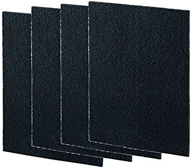 Nispira Activated Charcoal Pre Filter Compatible with Fellowes AeraMax 200 Purifier Model 190/200/DB55/DX55. Compared to Part 9324101. 4 Sheet