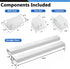 Mini Split Line Cover - 4'' 7.5 Ft Waterproof Decorative Pipe Cover for Mini Split Air Conditioner Central AC HVAC