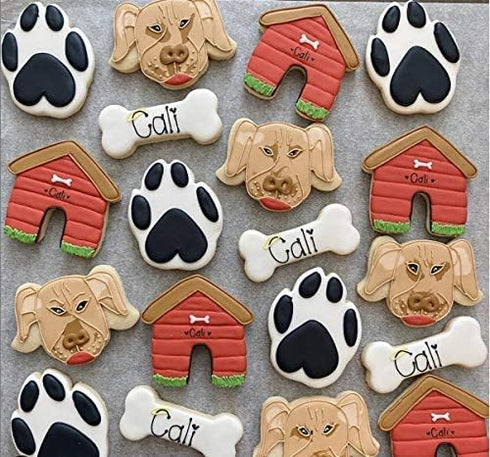 Dog Face Cookie Cutter, 4" Made in USA by Ann Clark