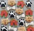 Dog Face Cookie Cutter, 4" Made in USA by Ann Clark