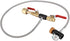 G1/2 CO2 Cylinder Refill Adapter with Hose for Filling 36" with Gauge and 2 Turn On/Off Valves