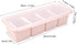 Yosoo 4 Compartments Seasoning Box Spice Rack Organizer Condiment Holder Container, 11.42 * 4.53 * 2.76in()