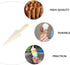 Hemoton Ice Cream Waffle Cone Roller, Krumkake Cone Maker Wooden Pastry Waffle Cake Kitchen Baking Tool
