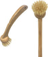 LOLA Eco Clean Bamboo Dish Brush, Multi Purpose, Sustainable Ergonomic Renewable Bamboo