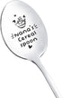 Funny Nana's Cereal Spoon for Grandma, Gift for Nana from Granddaughter Grandson, Stainless Steel Cereal Lover Gifts