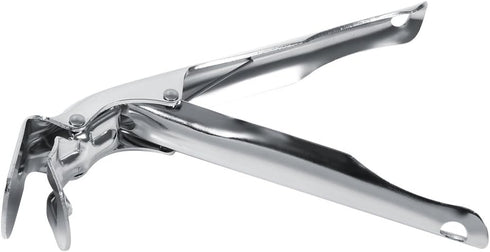 ViaGasaFamido Bowl Clip - Food Tongs, Iron, Polished, Modern, 20.5cm, 1 Piece, Dishwasher Safe