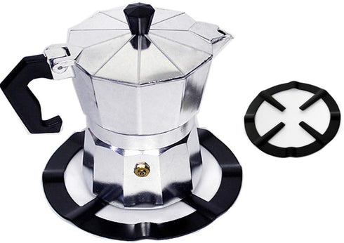 2 Pack Iron Gas Stove Cooker Plate - Coffee Moka Pot Stand Reducer Ring Holder