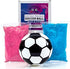 Ultimate Party Supplies Gender Reveal Soccer Ball | Blue and Pink Powder Kit | Non-Transparent | Gender Reveal Party