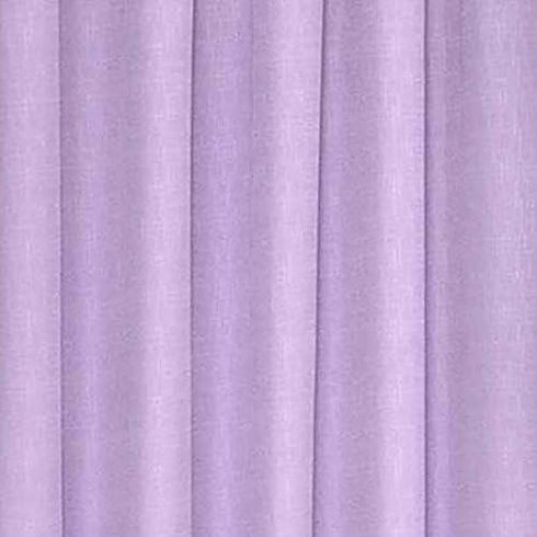 Eclipse Kendall Modern Scalloped Valance Rod Pocket Window Curtain, Light Purple, 42" x 18"
