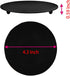 2 Pcs Black 4.3 Inch Iron Candle Holder for Taper Candles, Wedding, Dining, Party Decoration (11cm Black)