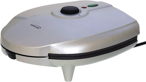 Brentwood AR-136 Silver 6 Piece Non-Stick Arepa Maker, 1"