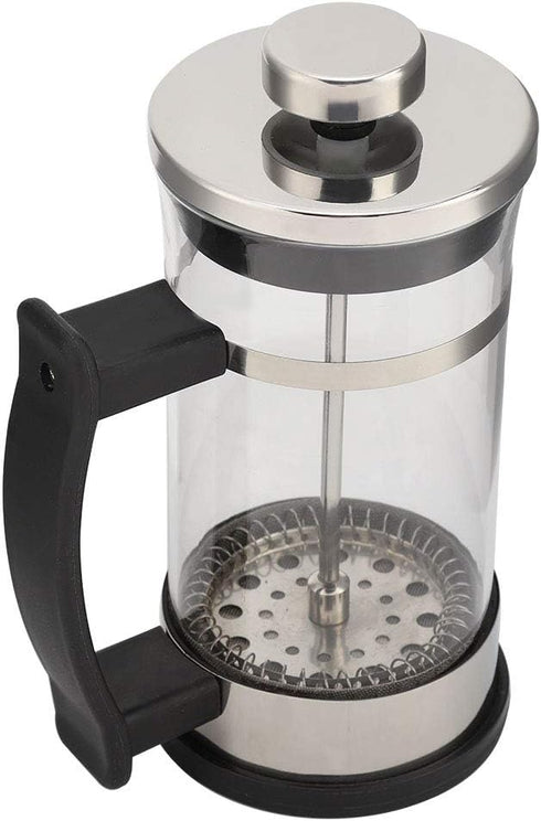 French Press Coffee Maker, Heat Resistant Borosilicate Glass Coffee Press for Kitchen, Travel, Camping