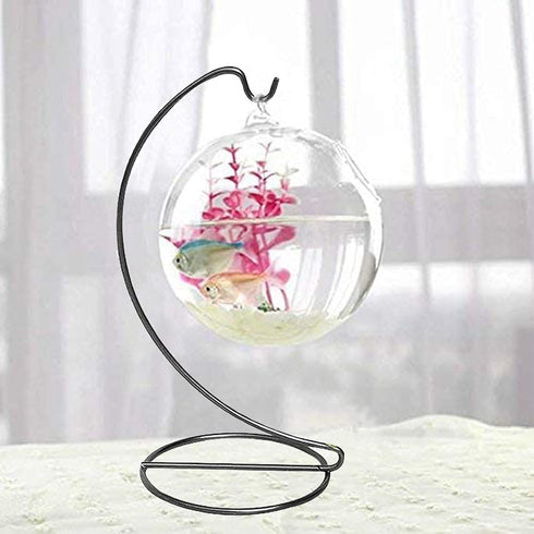 YEARCHY (1, 9.1''x4.1''), Ornament Display Hanger Rack Stand Hook Chrismas Ornament Party Decoration Holder Air Plant
