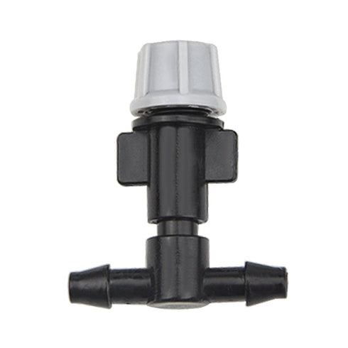 XINGYHENG 100Pcs Garden Irrigation Kit, Adjustable Misting Drippers with Tee Connector for Flower Pot Garden
