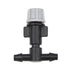 XINGYHENG 100Pcs Garden Irrigation Kit, Adjustable Misting Drippers with Tee Connector for Flower Pot Garden