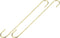 S Hooks for Hanging 2Pcs - Steel Extra Long 300mm/12 S Shaped Hangers for Plants, Garden, Kitchenware