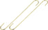 S Hooks for Hanging 2Pcs - Steel Extra Long 300mm/12 S Shaped Hangers for Plants, Garden, Kitchenware